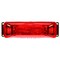 Truck-Lite 19 Series, Base Mount, Led, Red Rectangular, 2 Diode, Marker Clearance Light, P2, Black 19032R - alternate 1